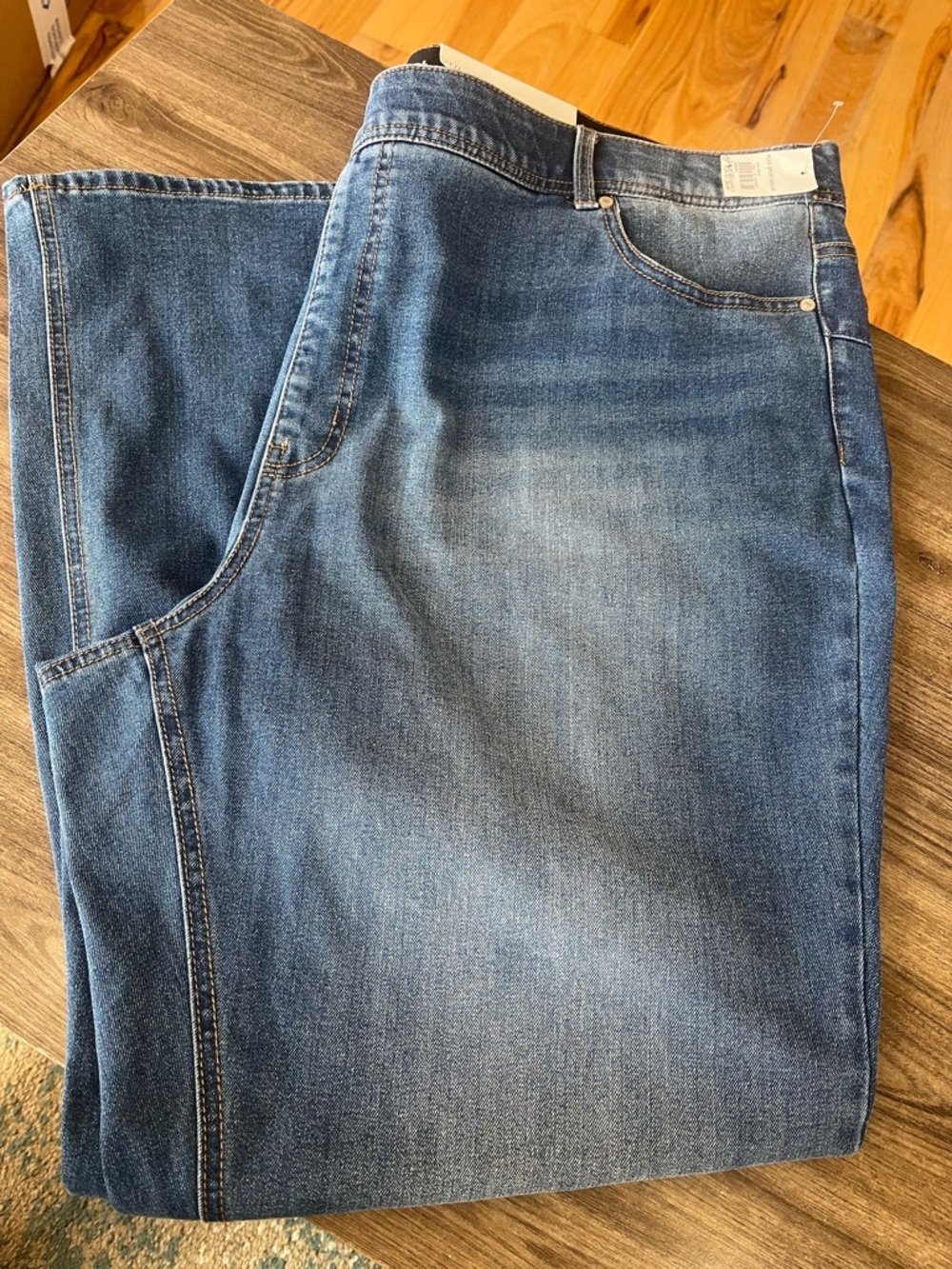 Cato Women's Blue Wide Leg Jeans